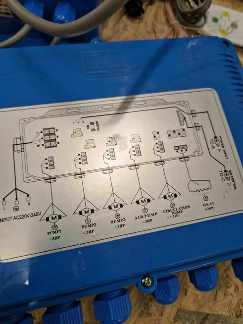 Sterownik wanny Spa z radiem i pilotem GD-7005