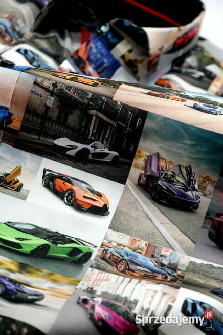 DANIEL BESSI Koszula Męska Fb028 Super AUTA, Samochody L 41