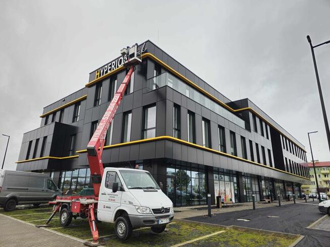 Usługi Podnośnik koszowy 20,22,25,30,35,42m Wynajem Zwyżka