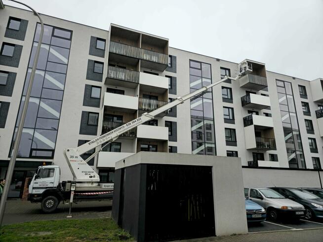 podnośnik koszowy Wrocław usługi Wynajem zwyżka 22,25,30,35,
