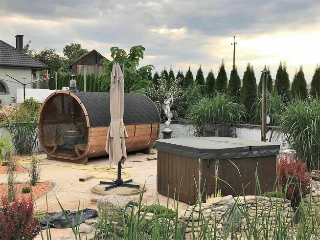 Balia beczka kąpielowa jacuzzi spa ogrodowe hit