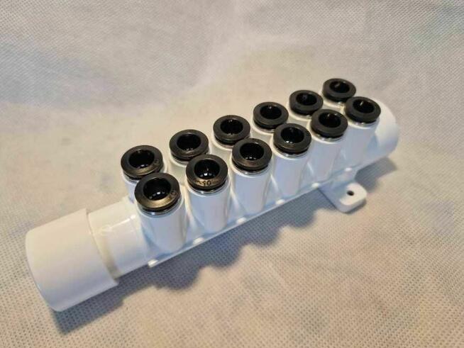 Rozdzielacz powietrza 32 mm 12 wyjść x 10mm