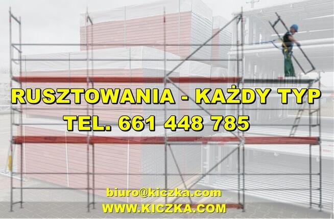 TANIE RUSZTOWANIA Elewacyjne Fasadowe - RUSZTOWANIE 693m2