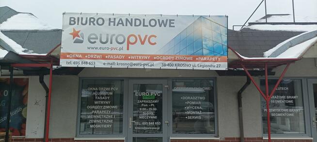 OKNA DRZWI PVC I ALUMINIUM „EURO PVC”
