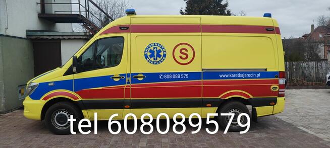 Transport chorych Jarocin karetka ambulans