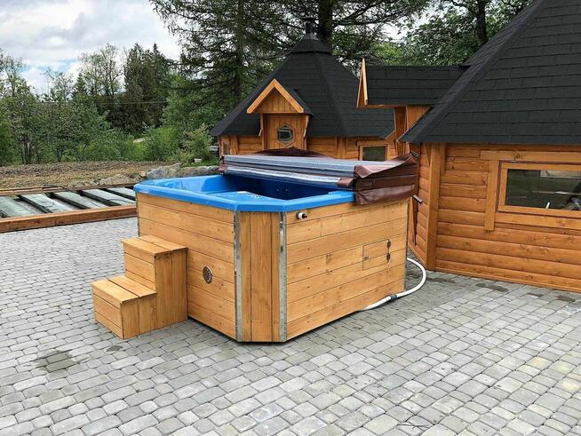 Balia beczka kąpielowa jacuzzi spa ogrodowe hit