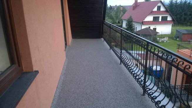 Micronfloor kamienny dywan na balkony tarasy schody