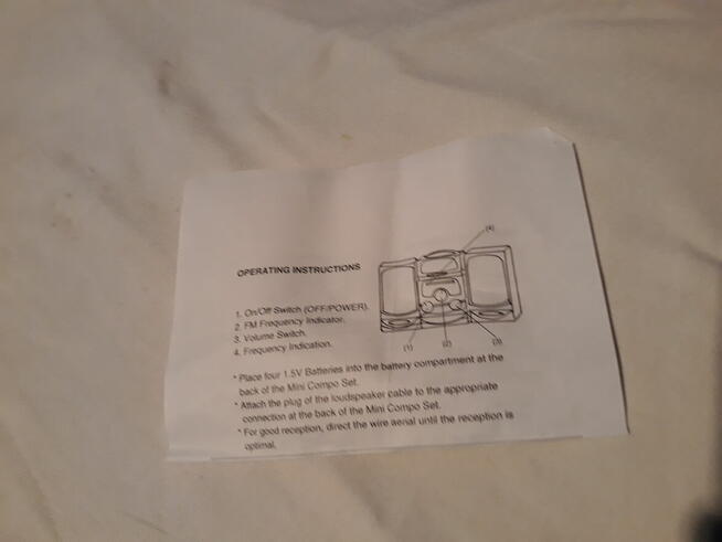 digital soud walkman-radio ,