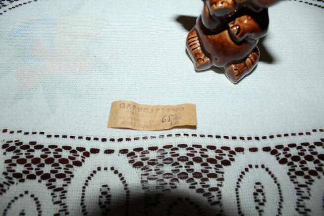 Słonik Porcelit Ceramika + metka PRL