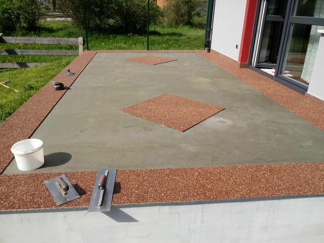 żywica Micronfloor kamienny dywan na balkon , taras