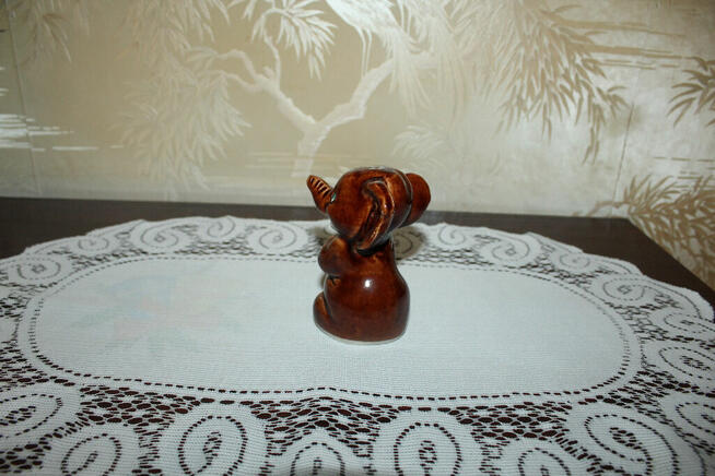 Słonik Porcelit Ceramika + metka PRL