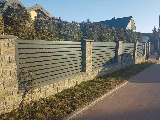 BestBet - Ogrodzenia Panel, Beton, Dwustronne, Palisadowe