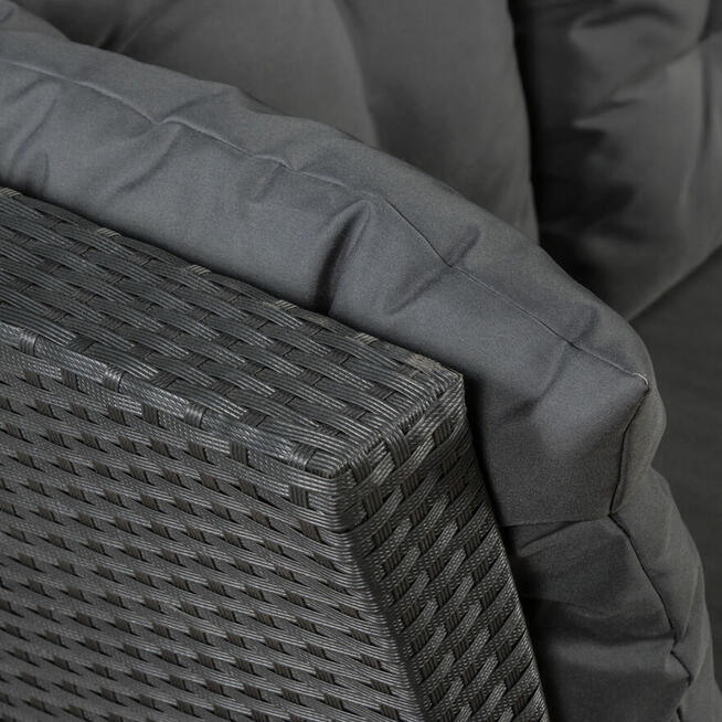 853 MEBLE NAROŻNIK RATTANOWY OGRODOWY RATTAN RATY