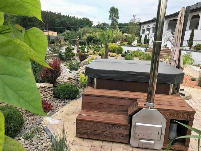 Balia beczka kąpielowa jacuzzi spa ogrodowe hit