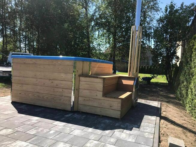 Balia Gorąca beczka Jacuzzi ogrodowe SPA
