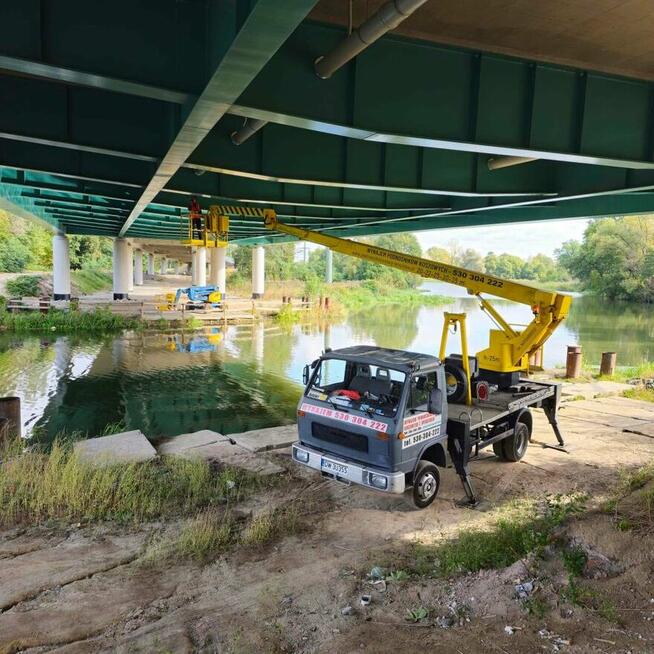 podnośnik koszowy Wrocław usługi Wynajem zwyżka 22,25,30,35,
