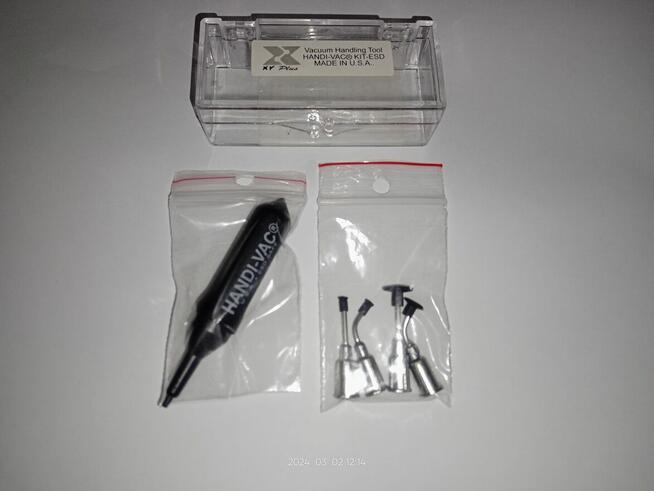 Chwytak podciśnieniowy SMD + 4 końcówki Anti-static