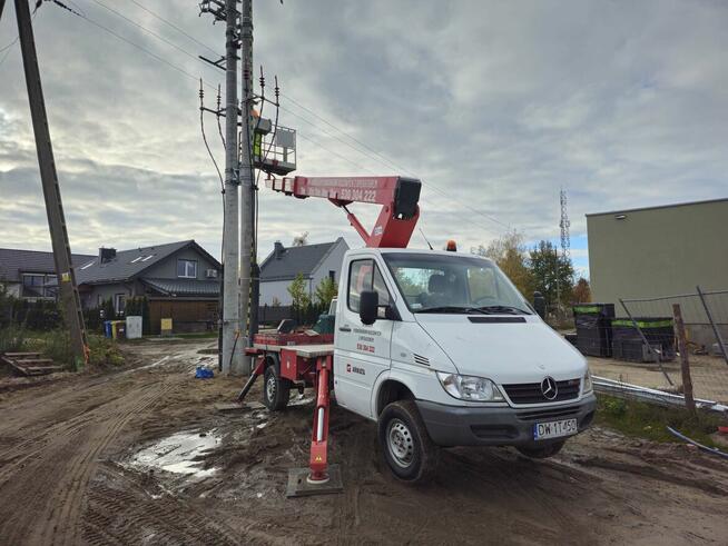 Usługi Podnośnik koszowy 20,22,25,30,35,42m Wynajem Zwyżka