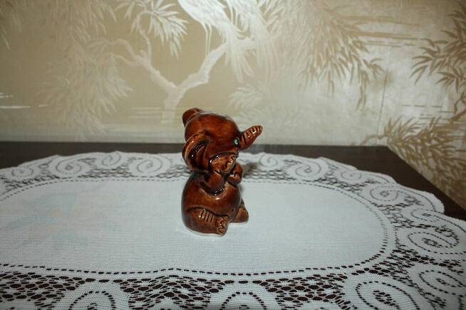 Słonik Porcelit Ceramika + metka PRL