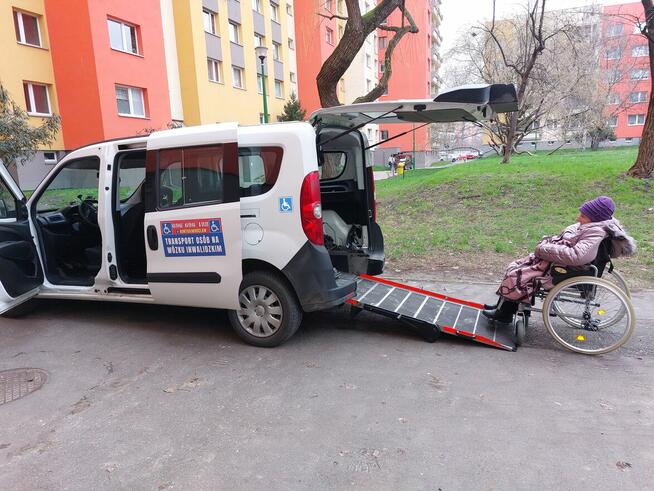Przewóz niepełnosprawnych na wózku Taxi Transport