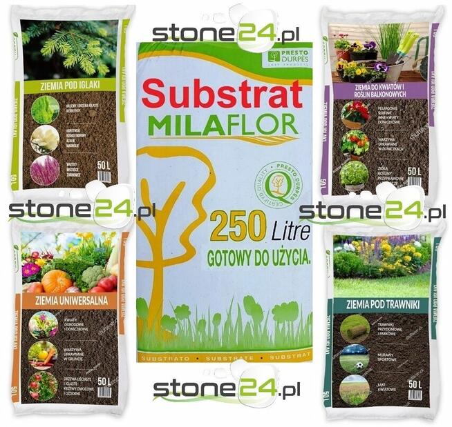 Substrat torfowy Litewski Łotewski odkwaszony z nawozami hyd