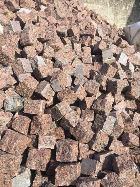 Kostka granitowa Vanga surowo łupana 4/6