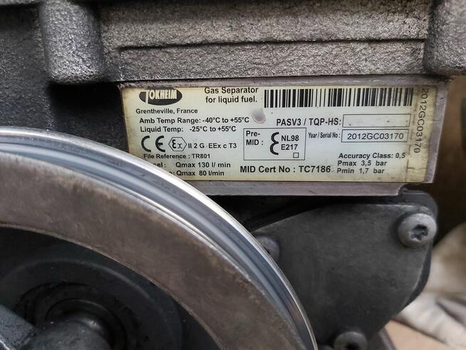 Tokheim pompy paliwa 3 sztuki