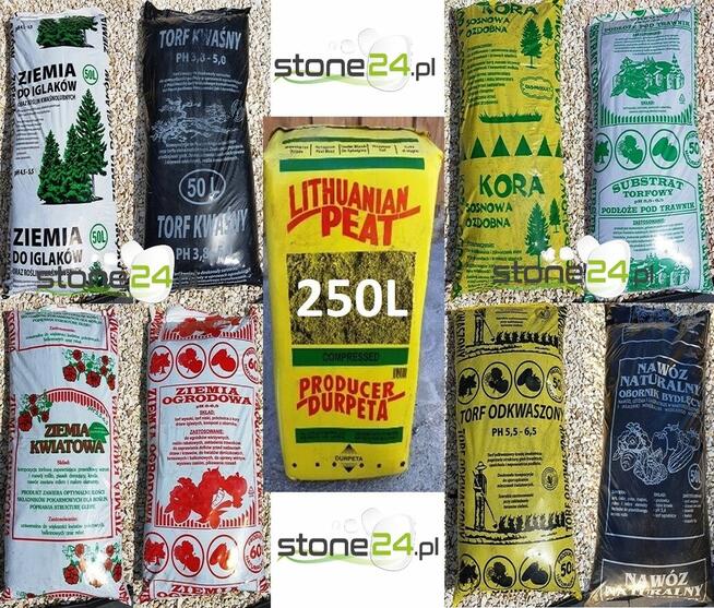 Substrat torfowy Litewski Łotewski odkwaszony z nawozami hyd