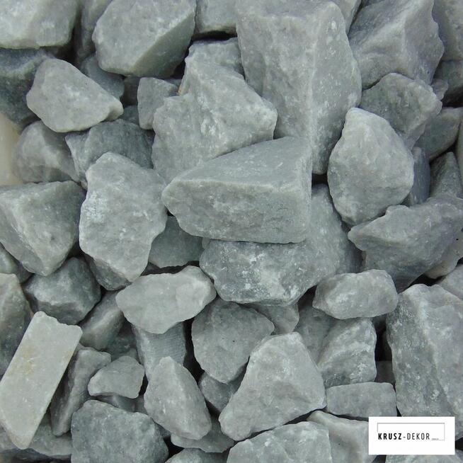 Grys lodowy, grys ICE, kruszywo ozdobne, dekoracyjne, 25 kg