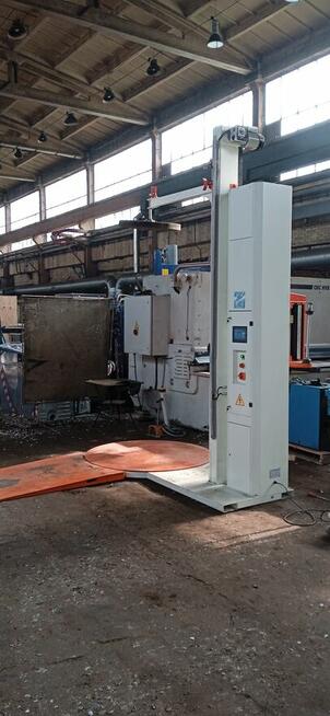 Półautomatyczna owijarka do palet z dociskiem max. wysokość