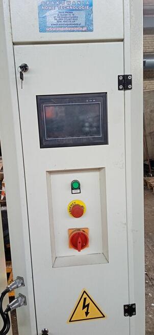 Półautomatyczna owijarka do palet z dociskiem max. wysokość