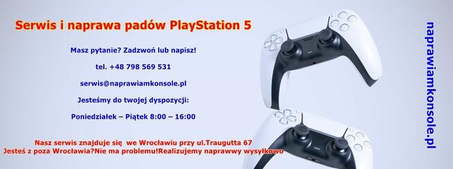 SERWIS padów do PlayStation 5