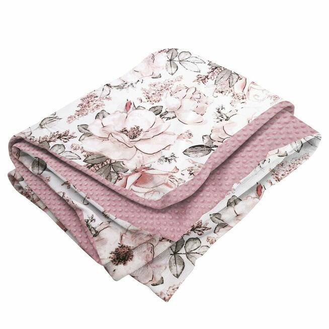 Dwustronna Narzuta 80x160 Bawełna + Polar Minky RÓŻNE kolory