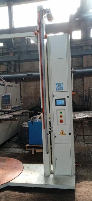 Półautomatyczna owijarka do palet z dociskiem max. wysokość