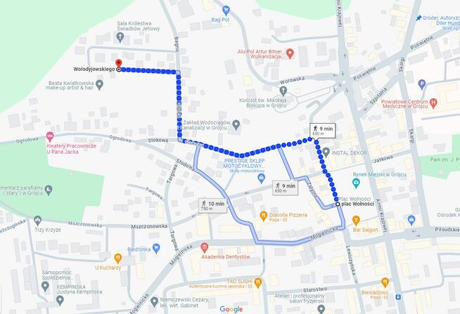 Grójec miasto, działka zabudowa jednorodzinna