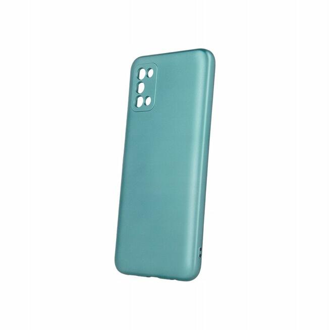Etui na telefon Samsung Galaxy A03S kolor zielony, nakładka