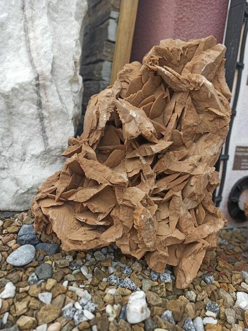 Kamień ozdobny Róża Pustyni bryła skałka kamień do ogrodu