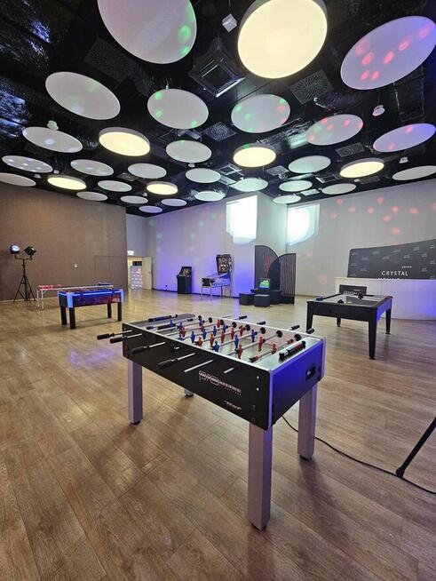 Wynajem piłkarzyki, cymbergaj, rzutki, refleksomierz - na ev