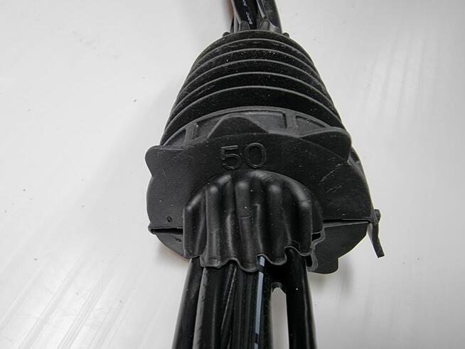 Czopowy wkład uszczelniający do rur kablowych osłonowych 50