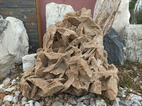 Kamień ozdobny Róża Pustyni bryła skałka kamień do ogrodu