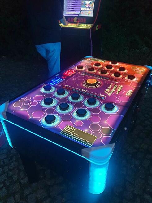 Wynajem piłkarzyki, cymbergaj, rzutki, refleksomierz - na ev