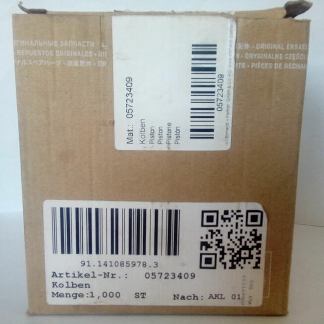 Sprzedam kompletny tłok do zagęszczarki BOMAG BPR.