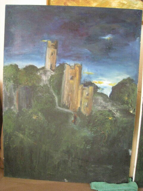 Obraz olejny Jura Krakowsko Częstochowska