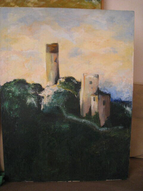 Obraz olejny Jura Krakowsko Częstochowska