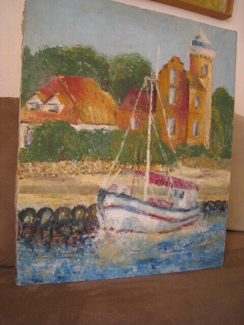 Obrazy olejne, tematyka morska