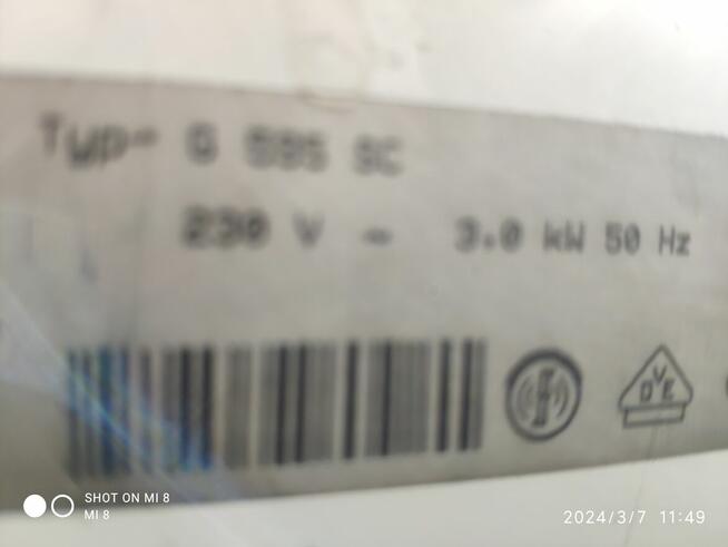 Zmywarka Miele Super Electronic G 595 SC, części