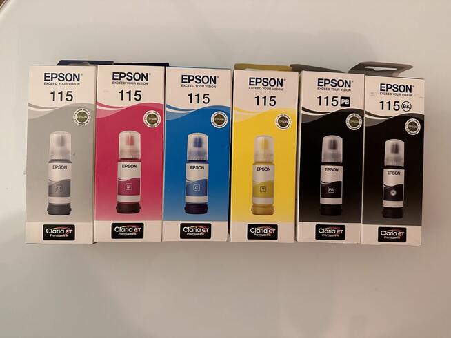 Tusze Epson 115- Pełny Zestaw (Nowy), Kraków