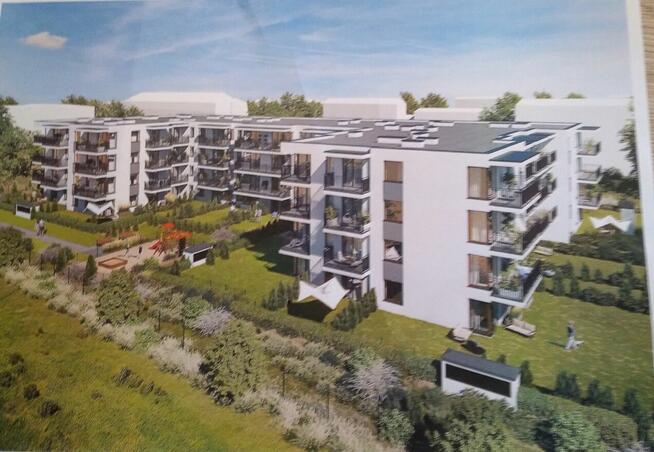 Kawalerka z miejscem postojowym (36m²)+taras+12m² ogródek