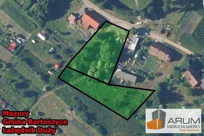 Działka Łabędnik gm. Bartoszyce