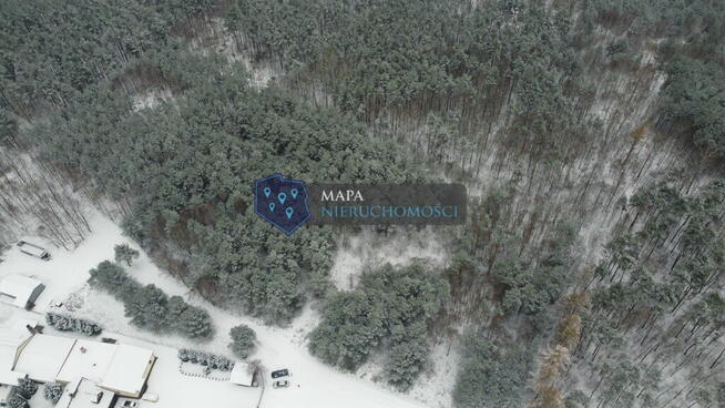 Działka leśna z możliwością zabudowy